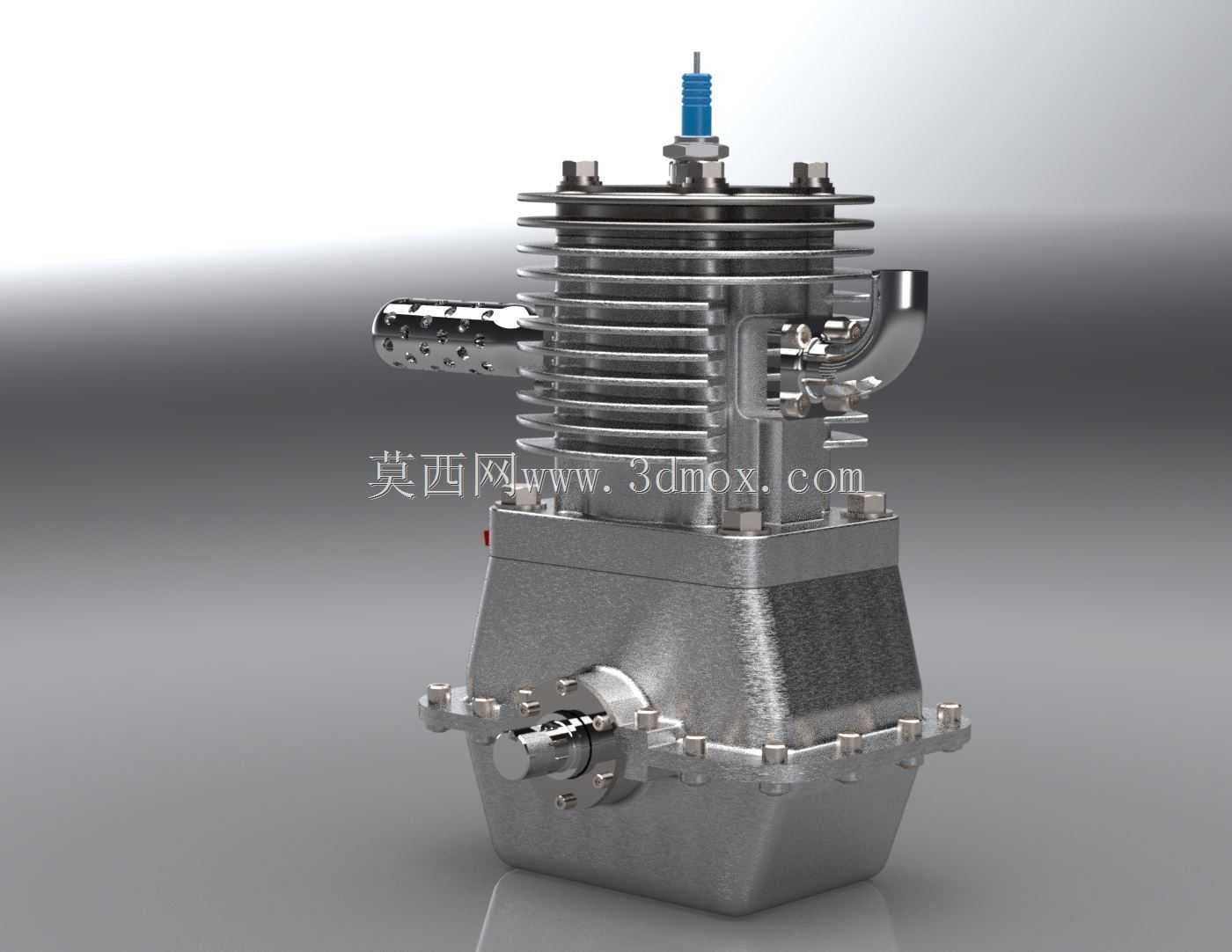 根据educazione al 3D设计的摩托车