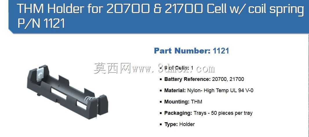 Keystone Electronics 21700/20700�����֧�ܣ�PTH��