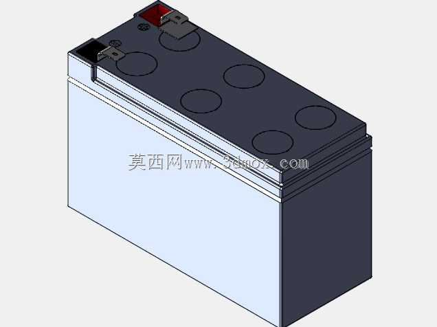 PTC Creo技能展示:APC 12V 7AH SLA电池