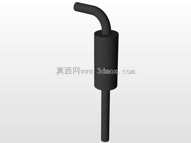 带内部隔音装置的发电机房模型