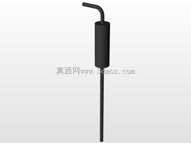 带内部隔音装置的发电机房模型