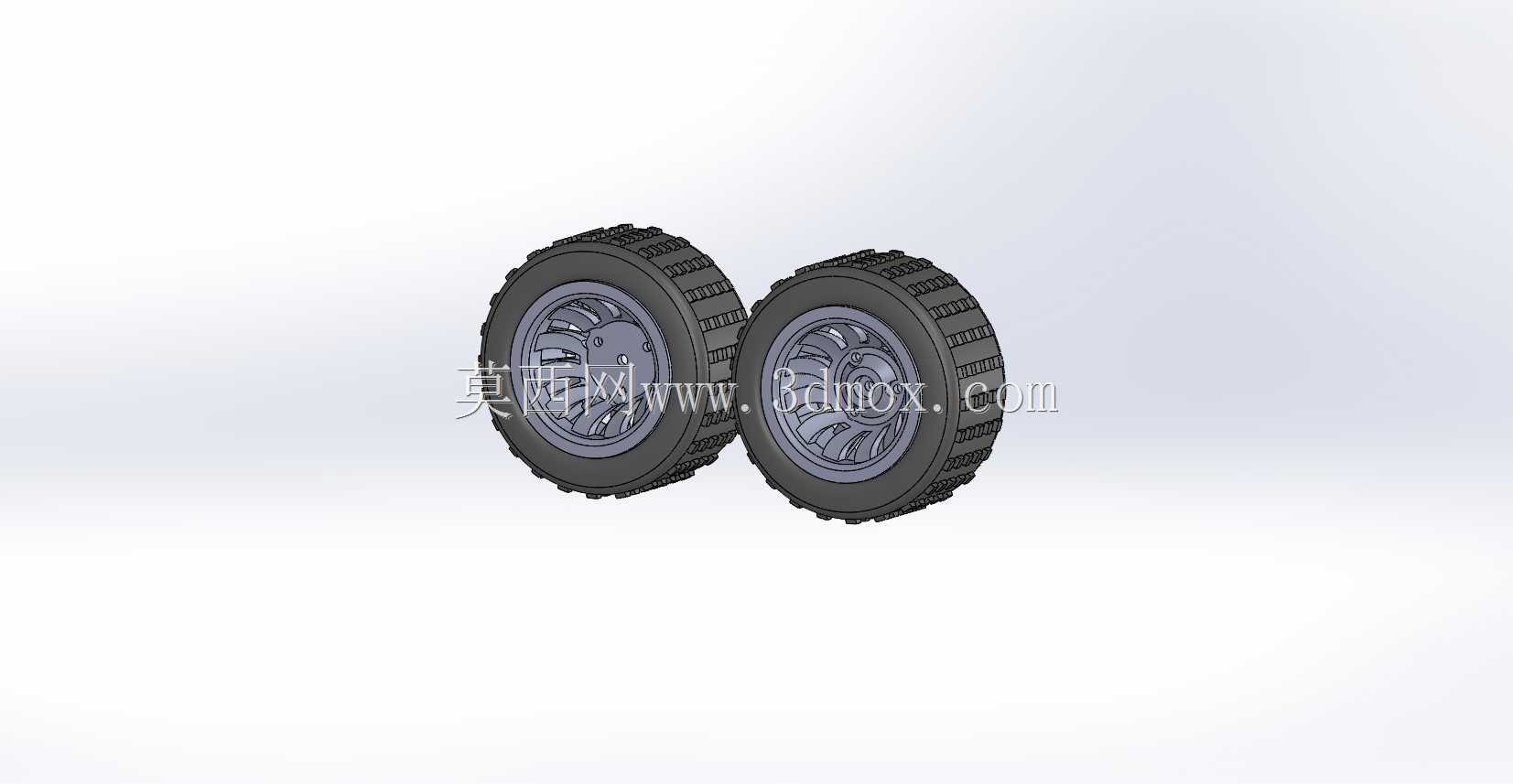 Rc轿车六角车轮12直径9cm
