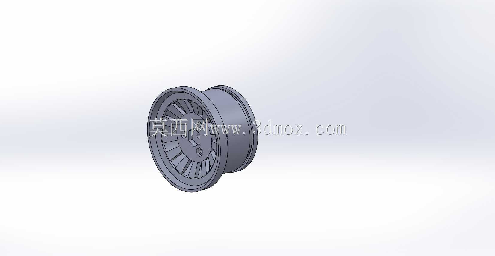 Rc轿车六角车轮12直径9cm