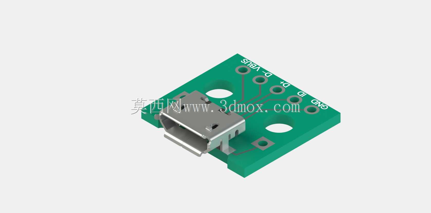 MicroUSB-5P��2.54����DIP��������