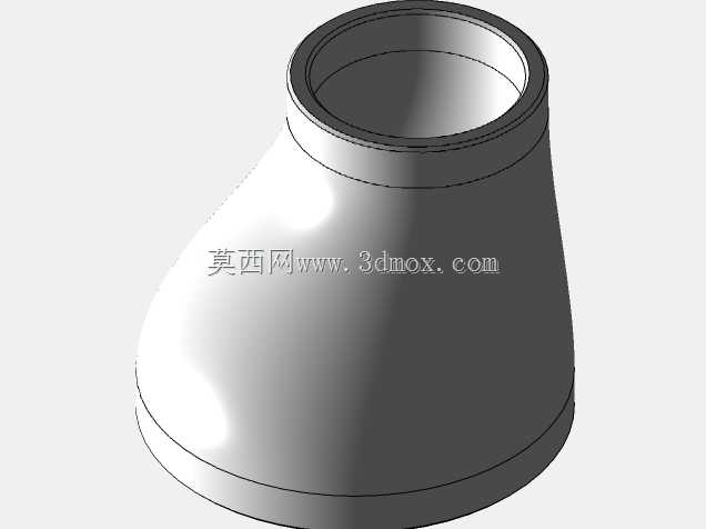 偏心异径管,DN.1=18英寸x 10英寸-SCH.40(ANSI B 16.9)