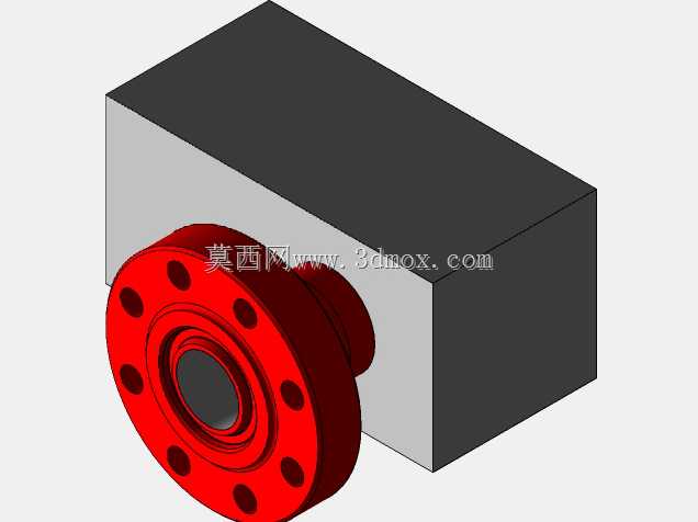 6BX整体式法兰-Solidworks 2016