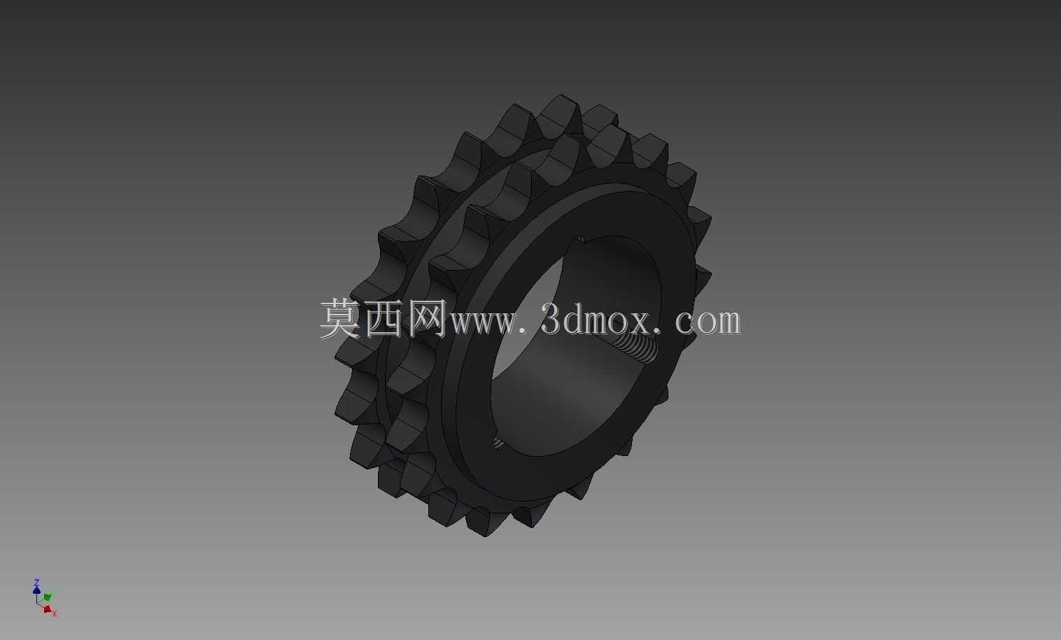 iPart-˫����/Roda Dentada Dupla-O8B-2