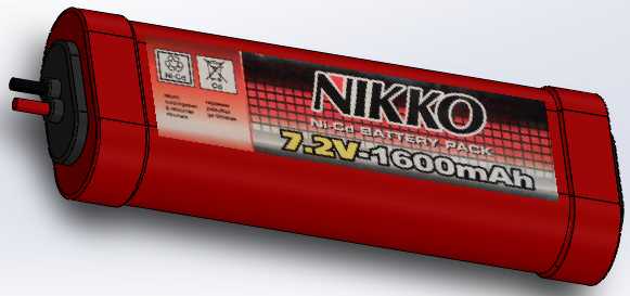 Nikko���ӵ����7.2V-1600mAh