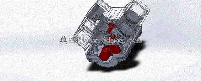 V6发动机活塞总成