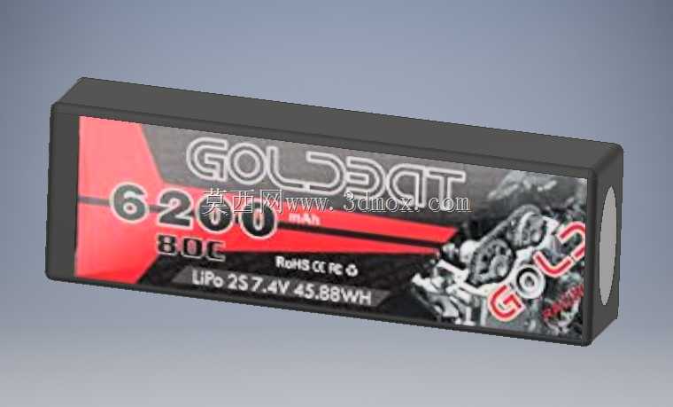 GOLDBAT 6200����ʱ2S 50C﮵��