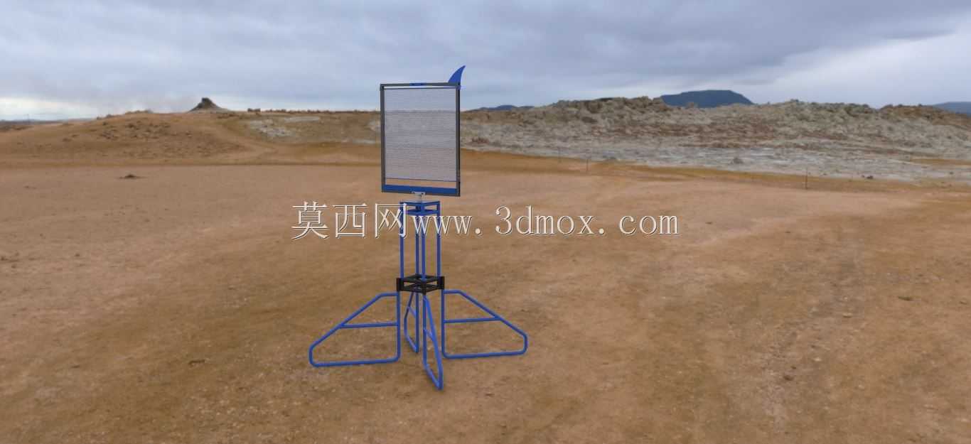 带有旋转框架的集雾器。