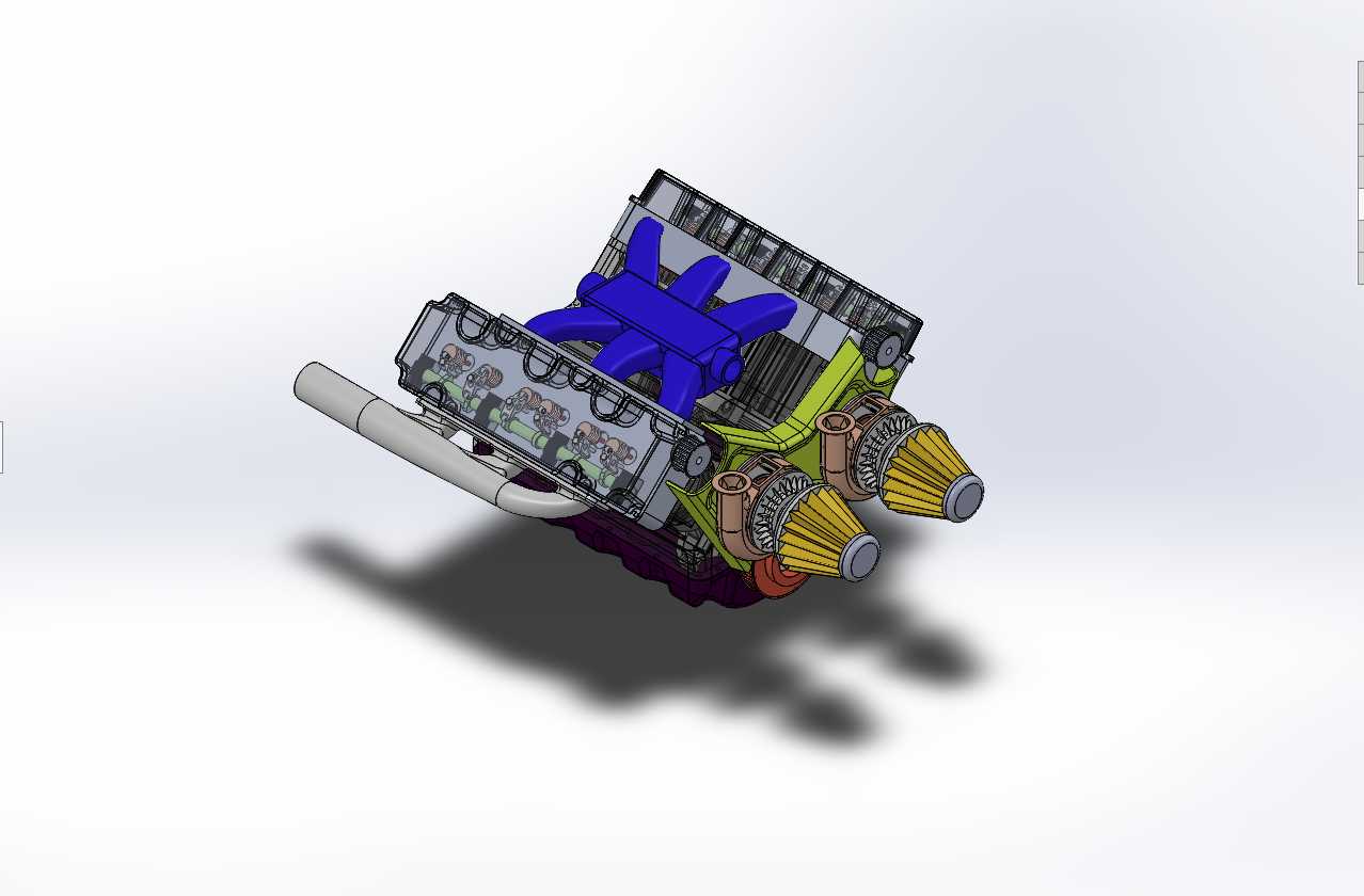 V6内燃机