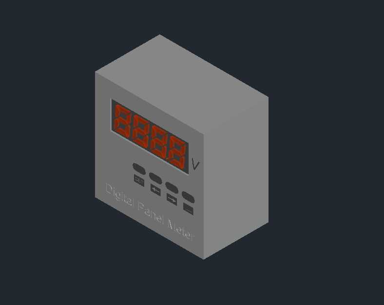 数字电压表-Voltímetro数字
