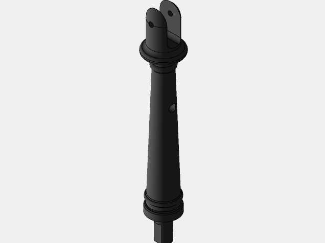 带水平横梁和离心泵的蒸汽机