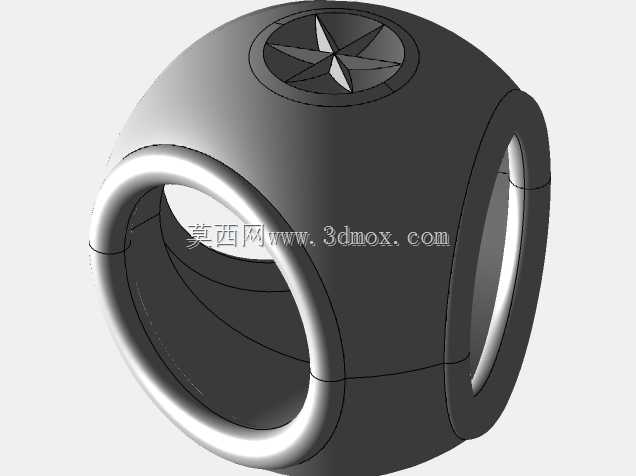 三孔球,用于固定领口位置