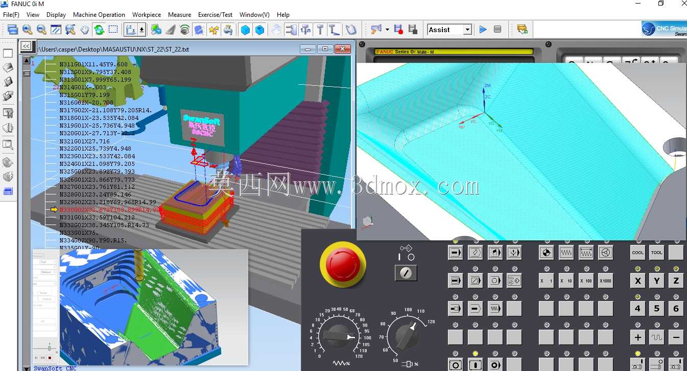 西门子NX CAM工厂#06