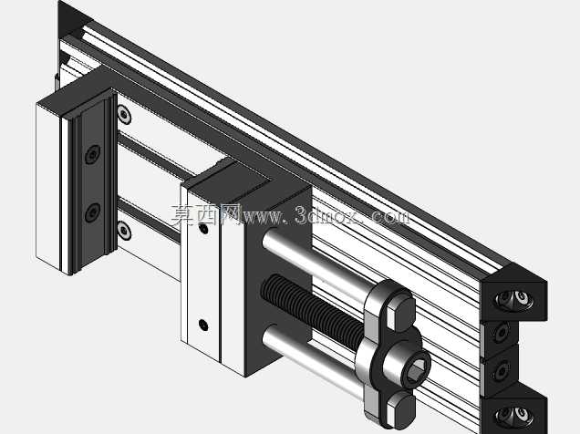 用于Openbuilds V型插槽的GTC-Vise-Mod2