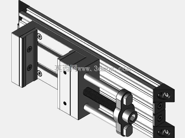 用于Openbuilds V型插槽的GTC-Vise-Mod2