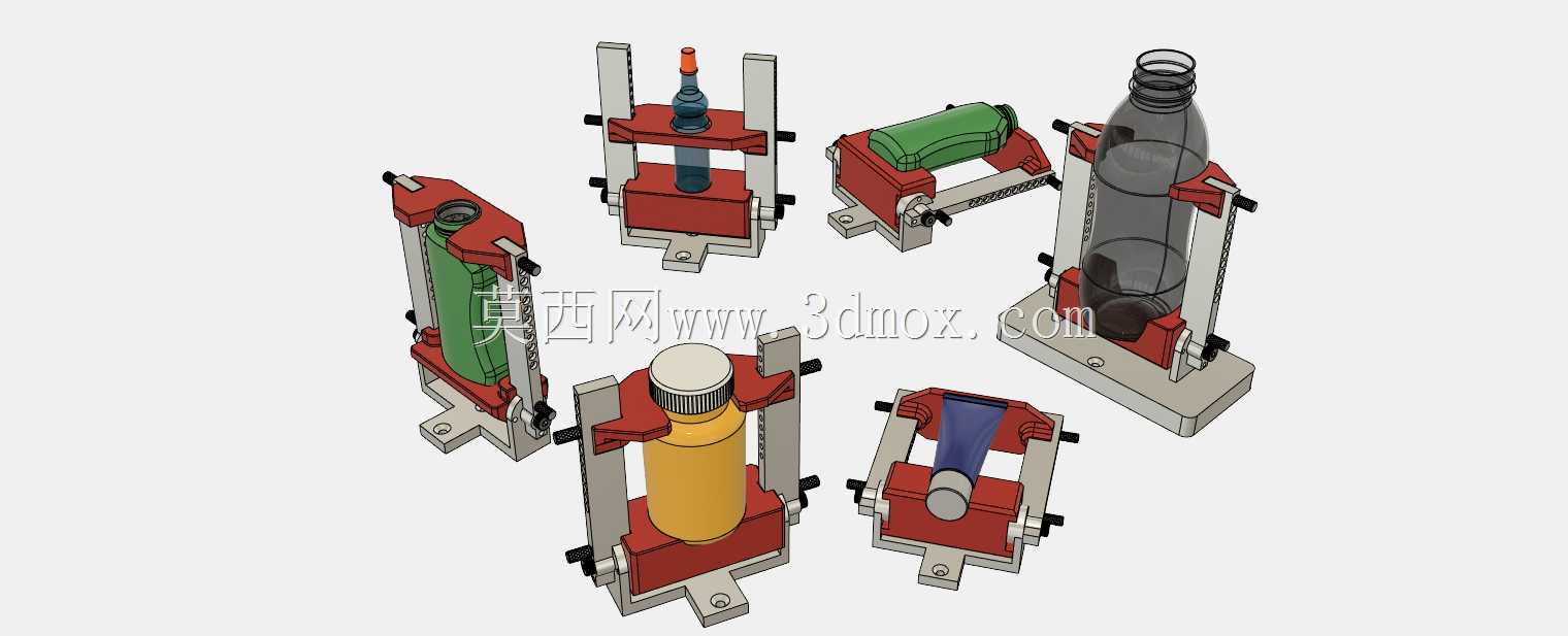 用于包装的多位置夹具/圆盘。