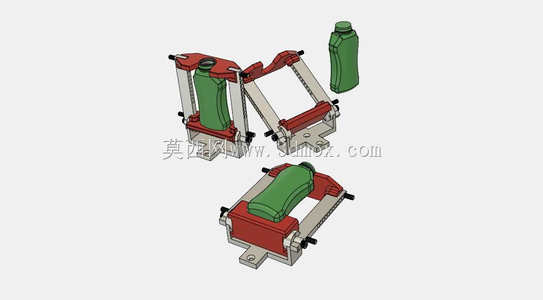 用于包装的多位置夹具/圆盘。