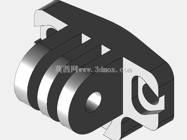 GoPro全脸头盔支架