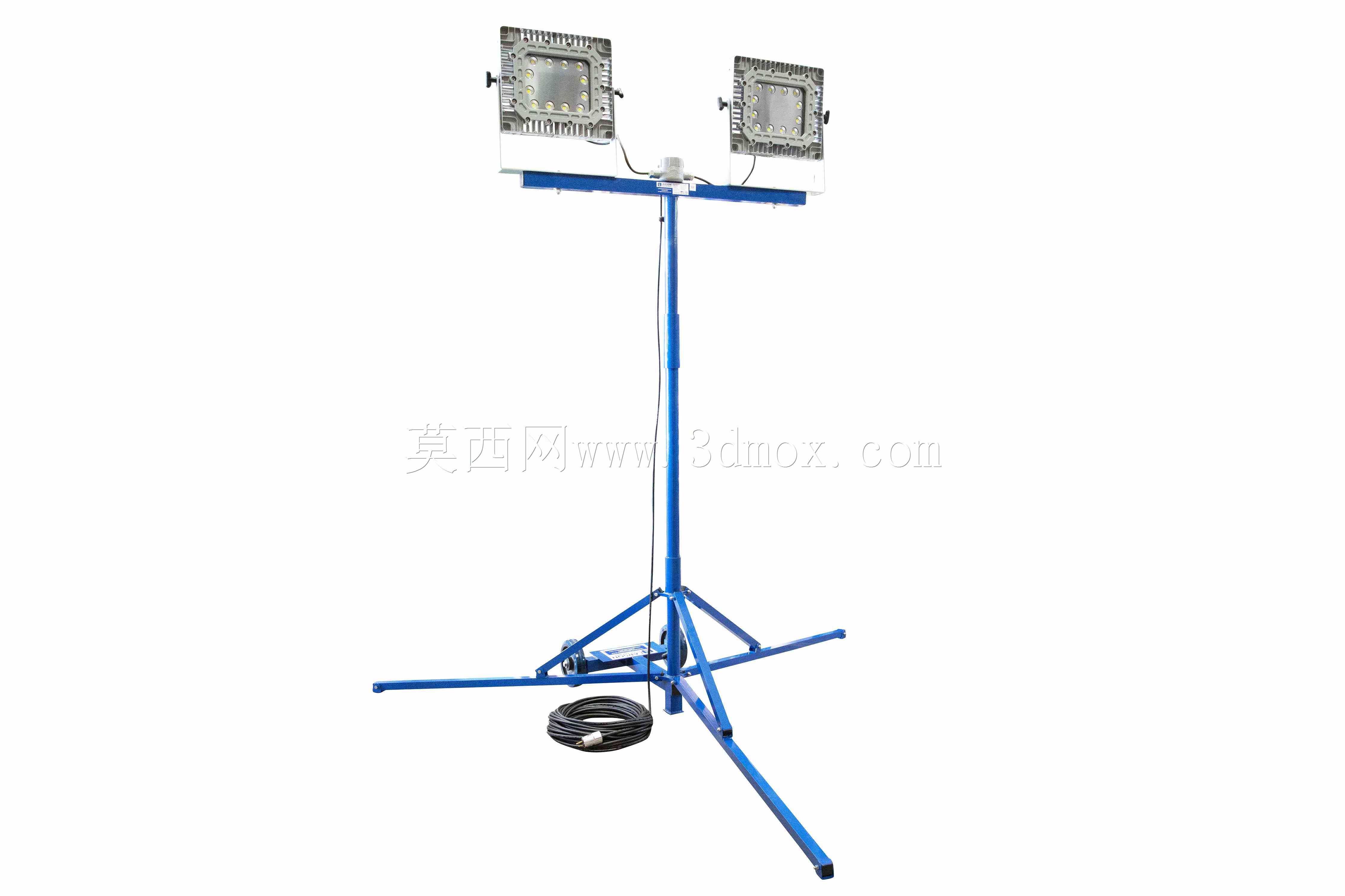 300瓦防爆LED灯塔-四角支架-140°-C1D1-100英尺电线,带EXP插头