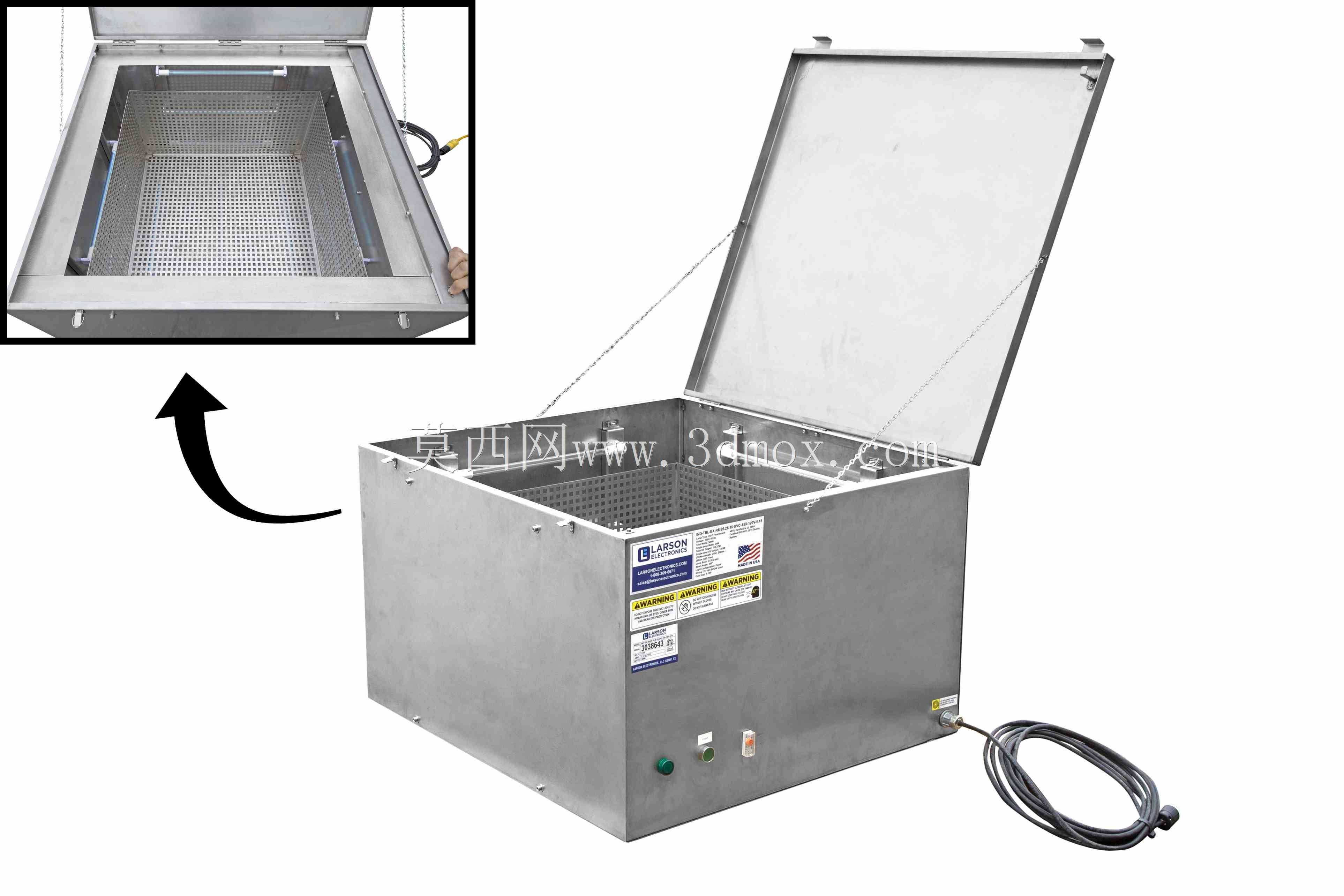 ��װ�������ߺ�-ɱ��99.99%�Ĳ���-120V-��15��UVCӫ���-�����߿���-����26����x 26����x 16���߰�װ-��˿��