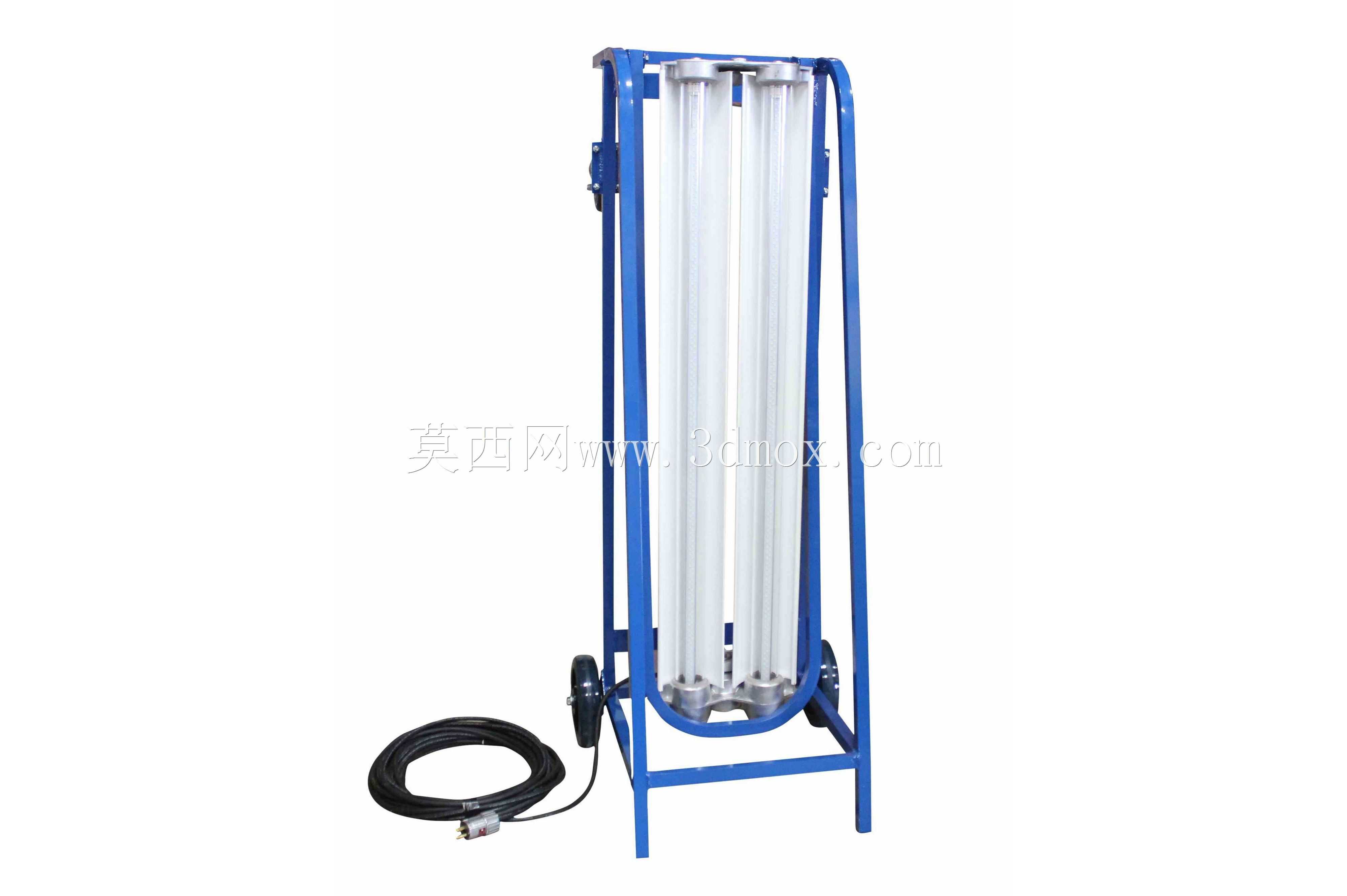 带车轮的推车上的防爆喷漆室LED灯-4'2灯-应急备用