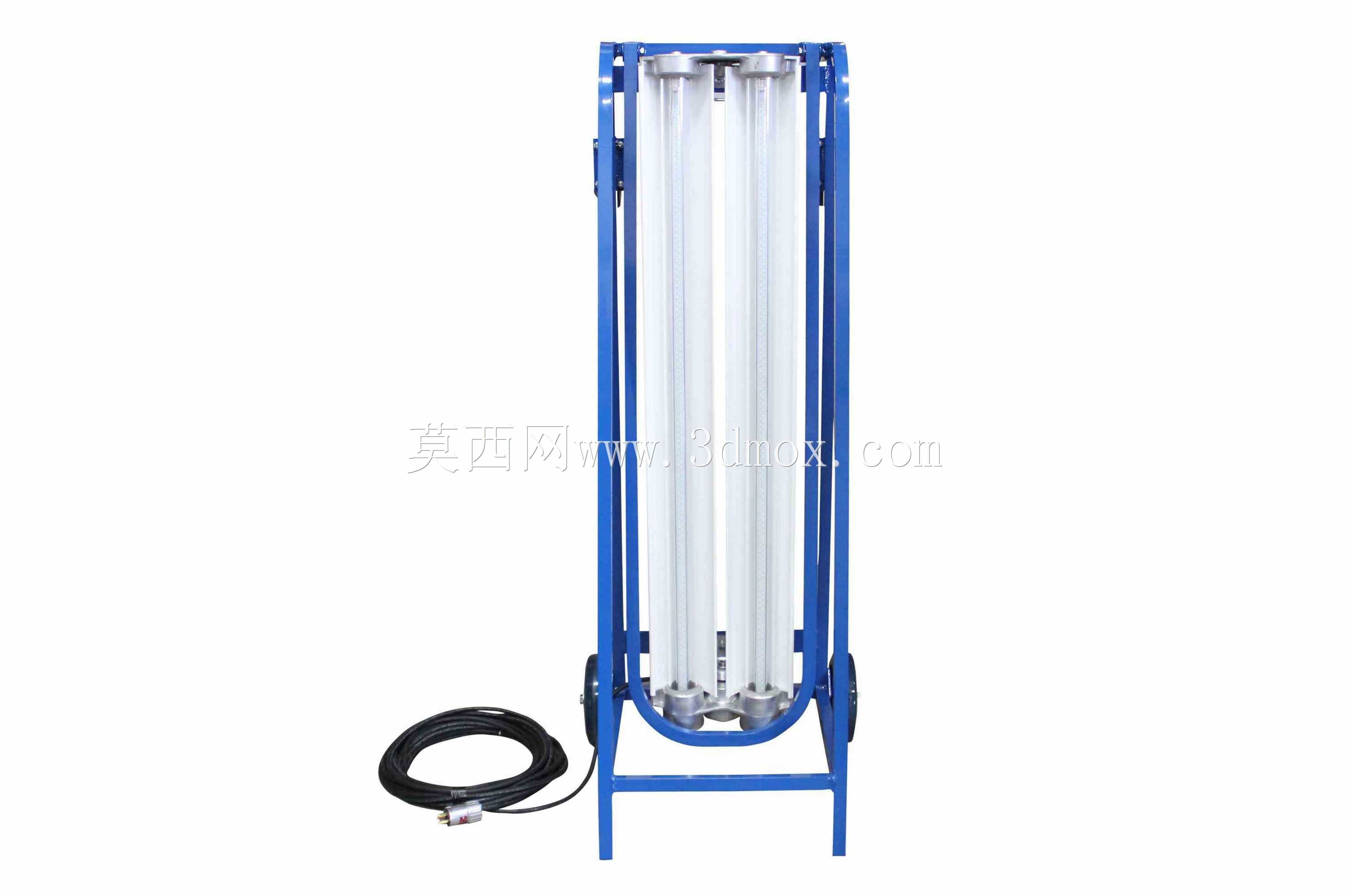 带车轮的推车上的防爆喷漆室LED灯-4'2灯-应急备用