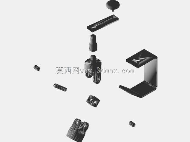 SolidWorks印度尼西亚教程#059-分解图“万向节”(预览)