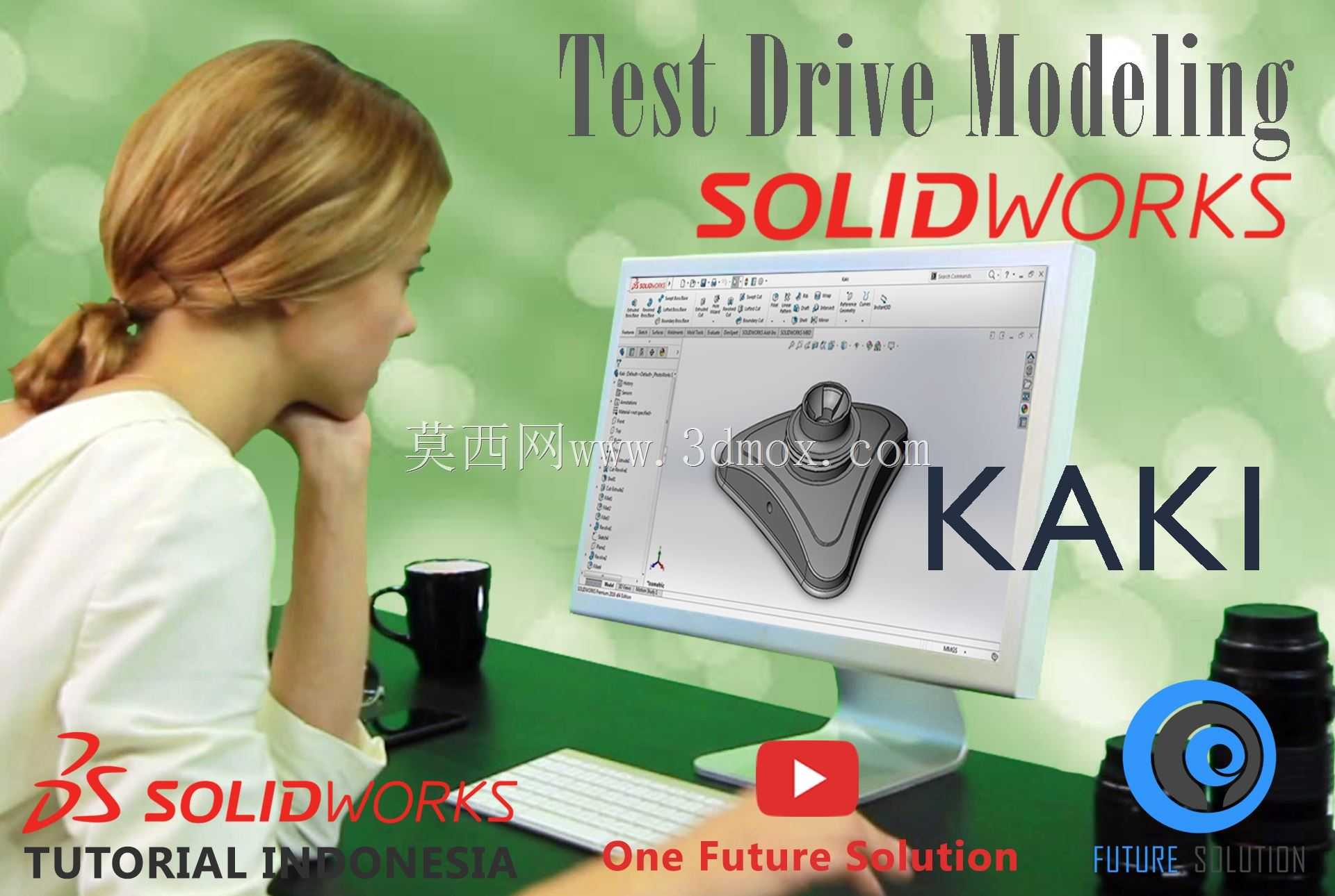 SolidWorksӡ�������ǽ̳�#055-�Լݡ�Kaki����Ԥ����