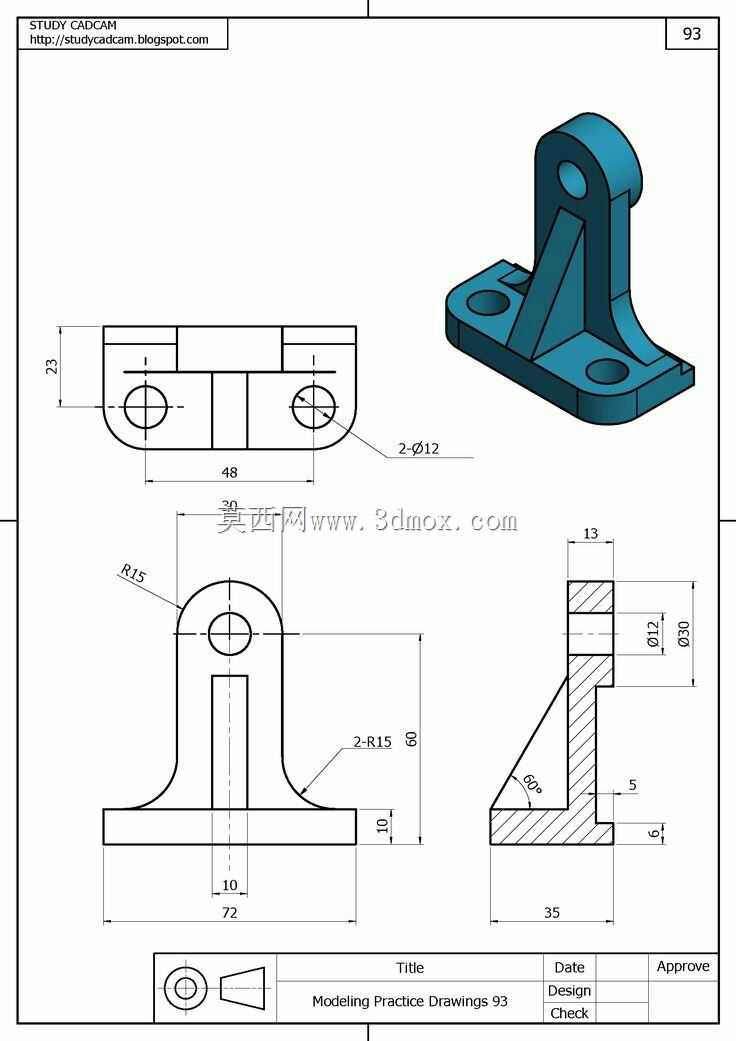 #12 CATIA Practice | studycadcam.com 93