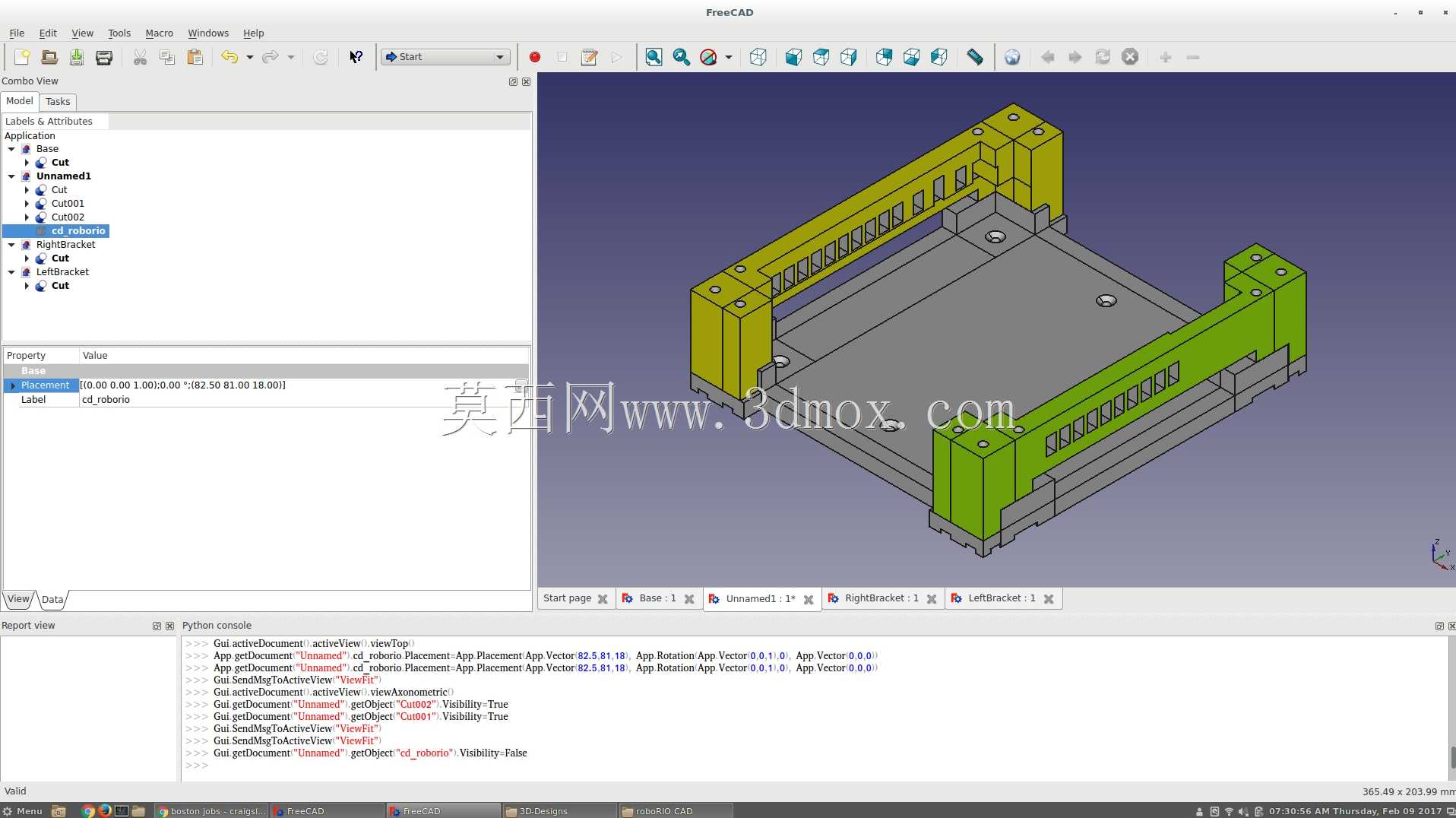机器人安装系统