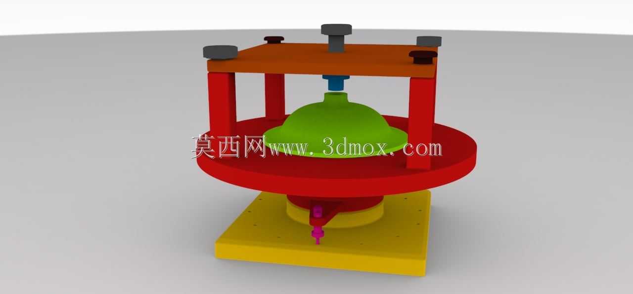 钻孔法兰夹具(带Teilkopf)