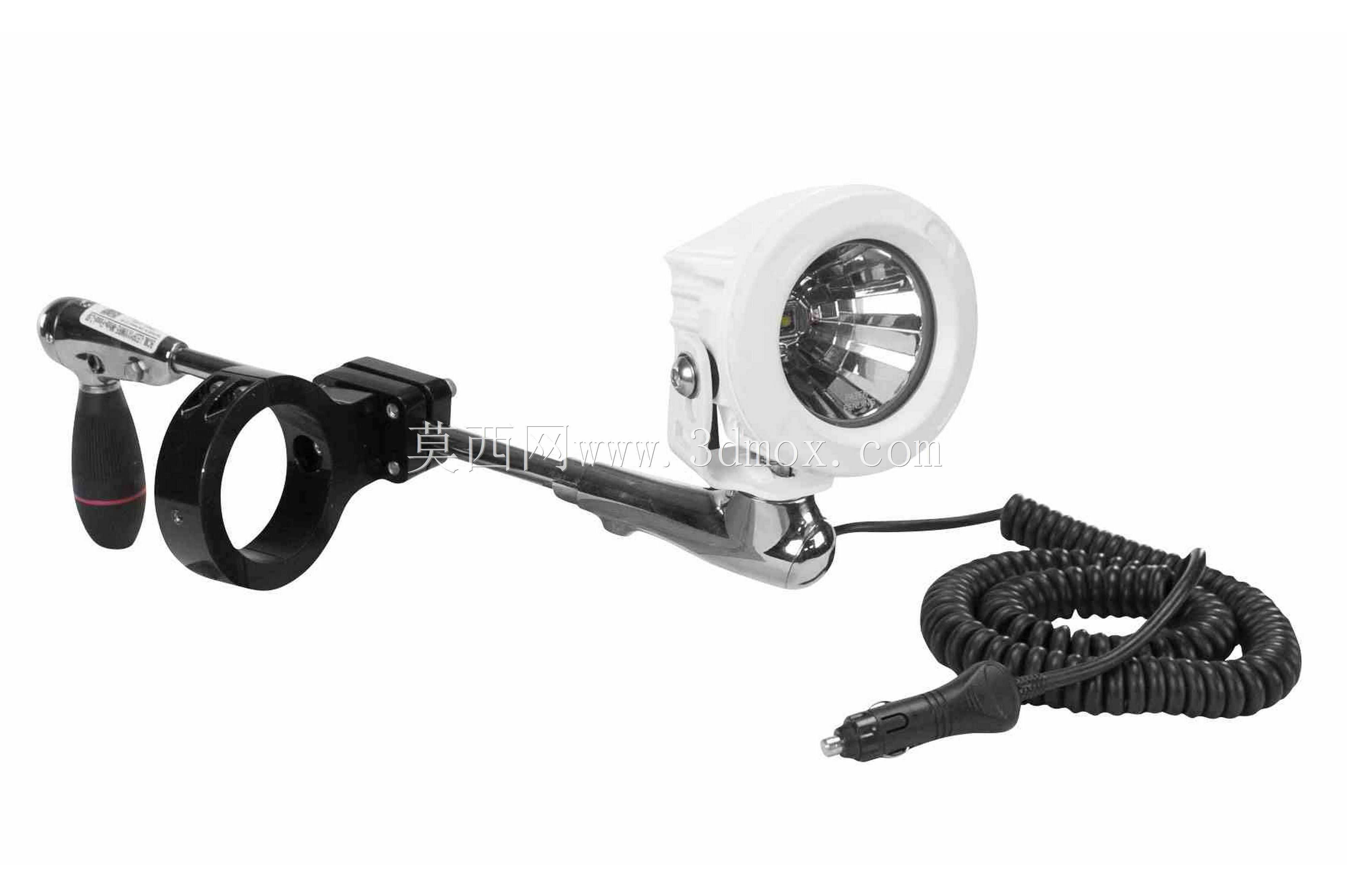 高强度杆夹式LED灯-10瓦LED-12-32V DC-650英尺聚光灯