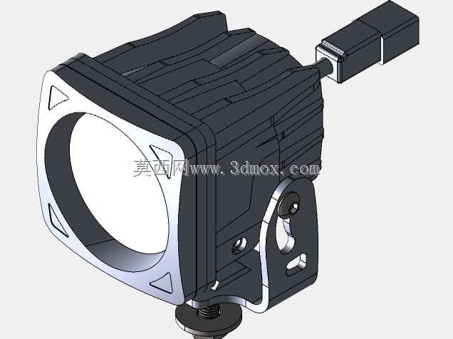 高强度杆夹式LED灯-10瓦LED-12-32V DC-650英尺聚光灯