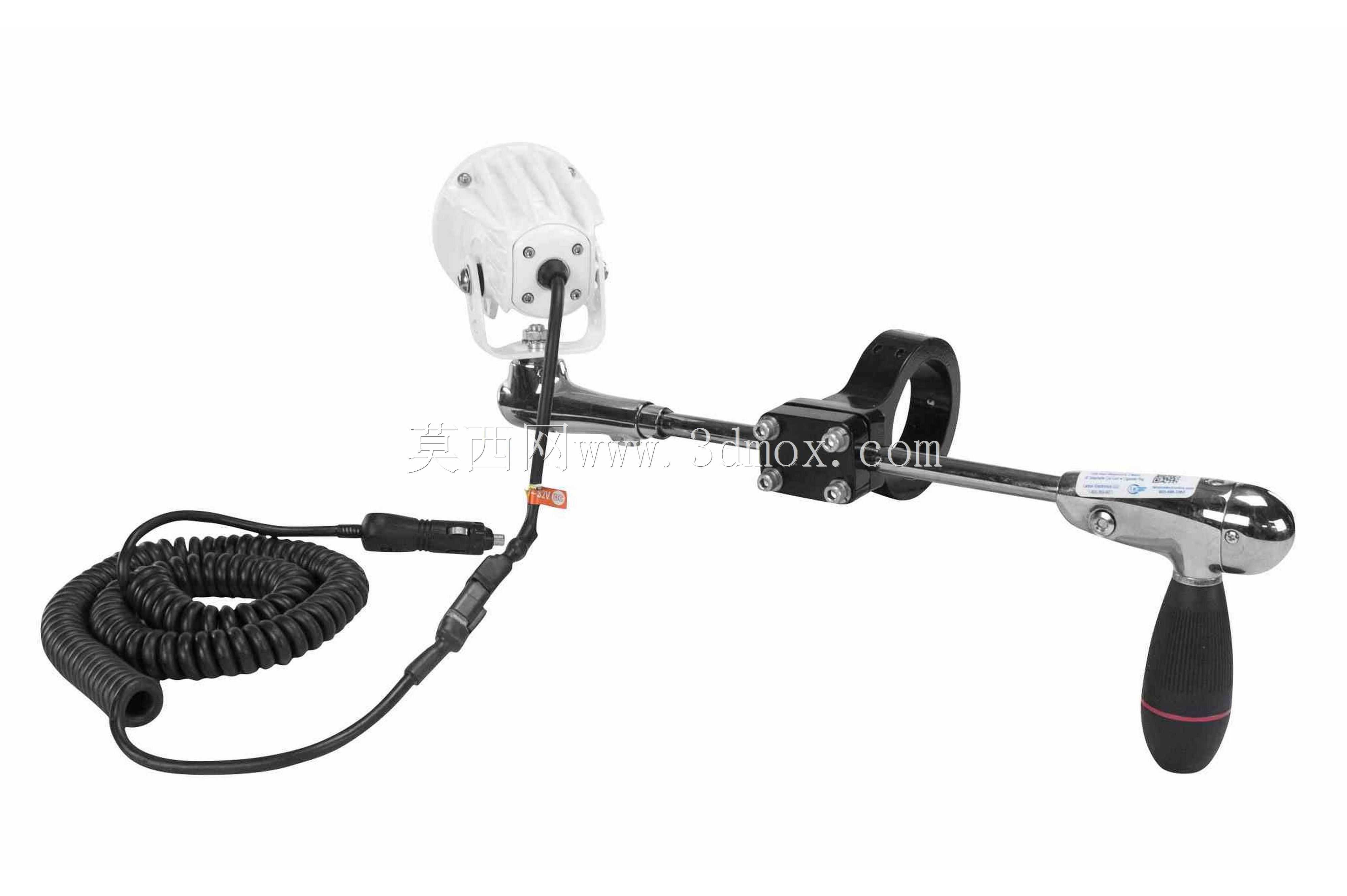 高强度杆夹式LED灯-10瓦LED-12-32V DC-650英尺聚光灯