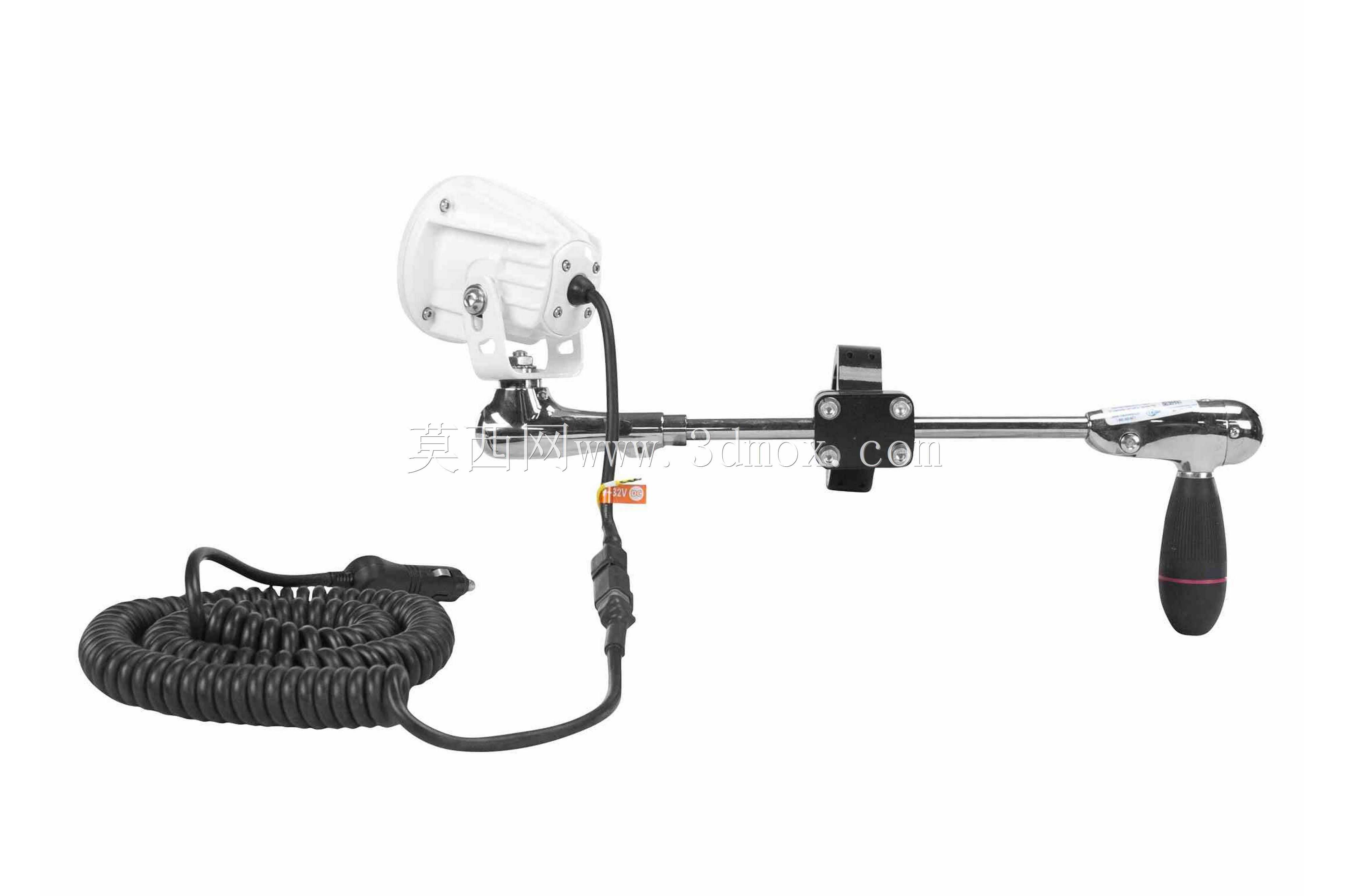 高强度杆夹式LED灯-10瓦LED-12-32V DC-650英尺聚光灯
