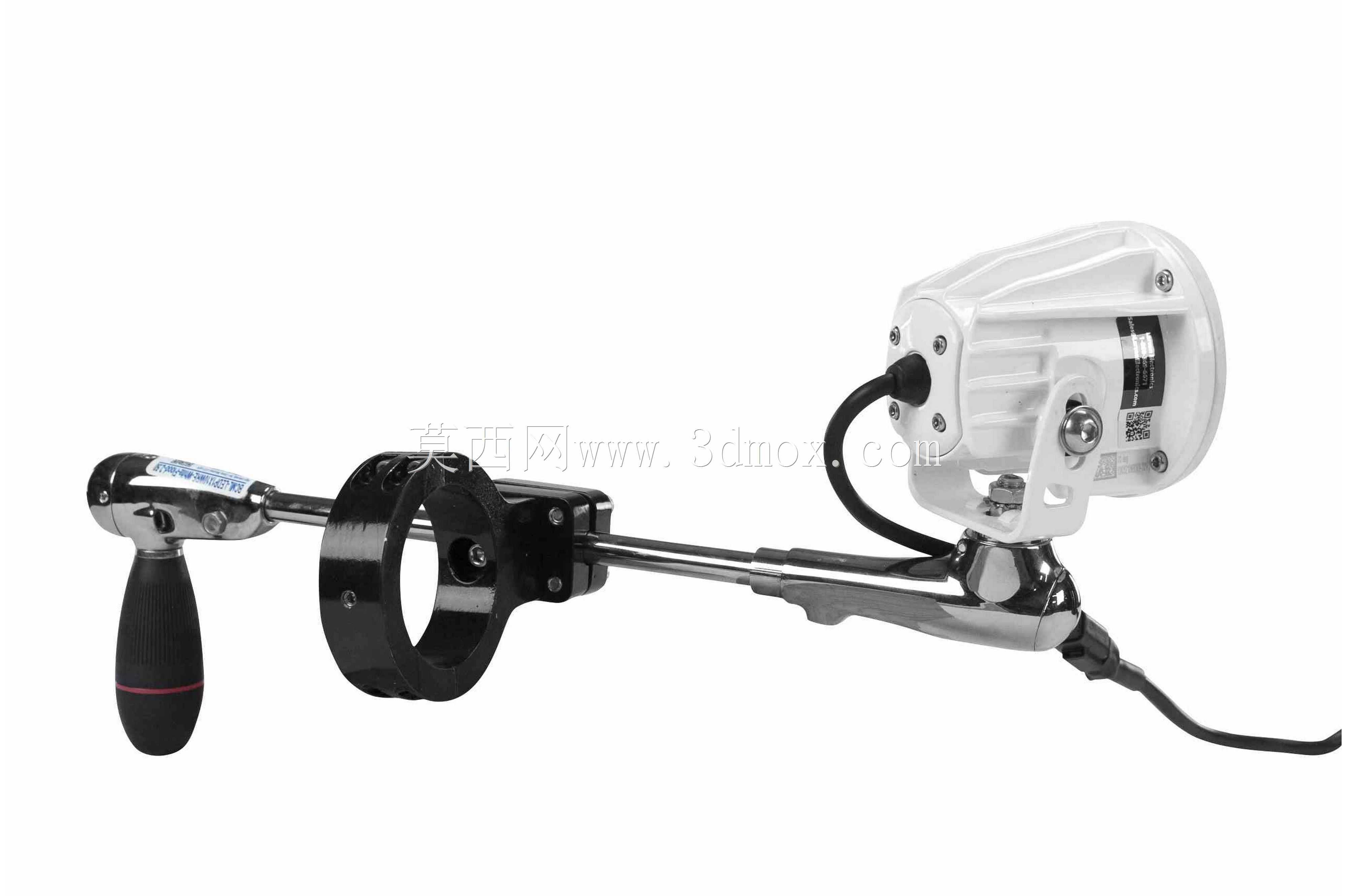 高强度杆夹式LED灯-10瓦LED-12-32V DC-650英尺聚光灯