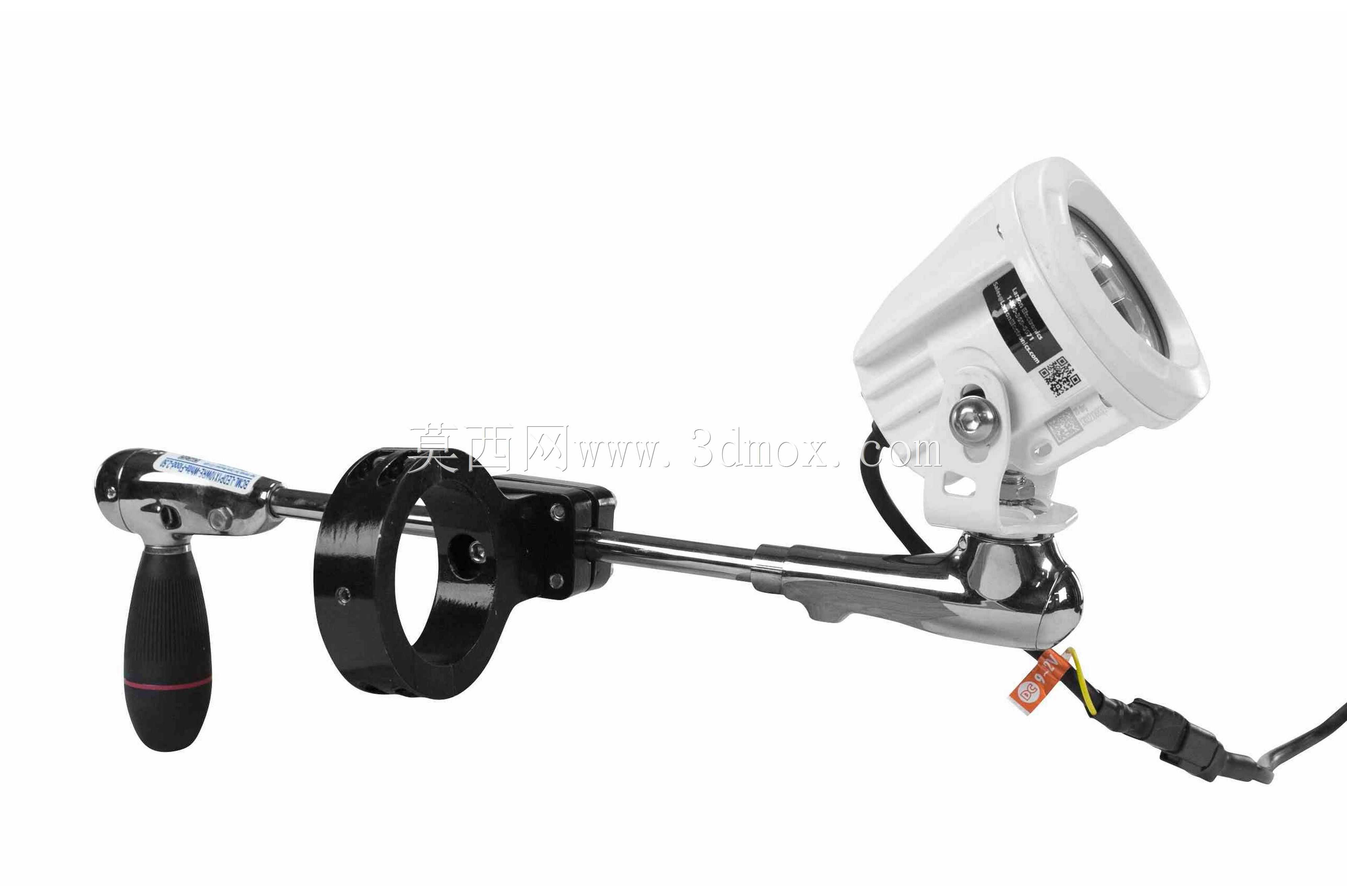 高强度杆夹式LED灯-10瓦LED-12-32V DC-650英尺聚光灯