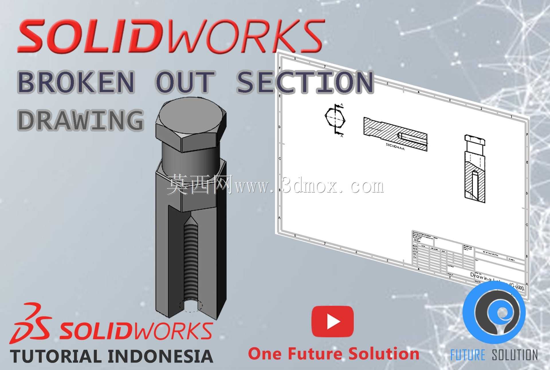 SolidWorks印度尼西亚教程#071-分节(预览)