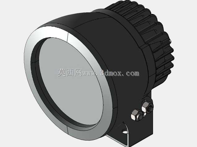 50瓦高强度LED灯-12-32V DC-2500英尺聚光灯-外径6.7英寸灯头
