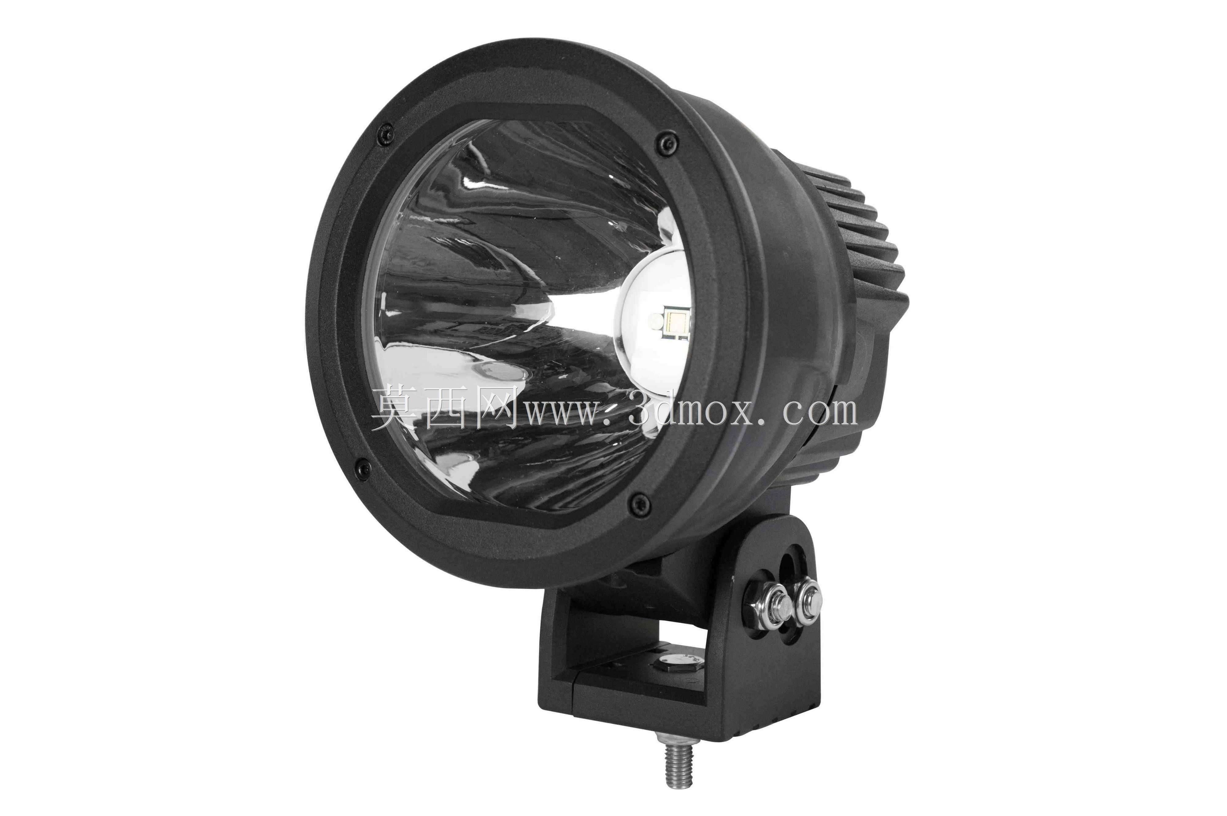 50瓦高强度LED灯-12-32V DC-2500英尺聚光灯-外径6.7英寸灯头