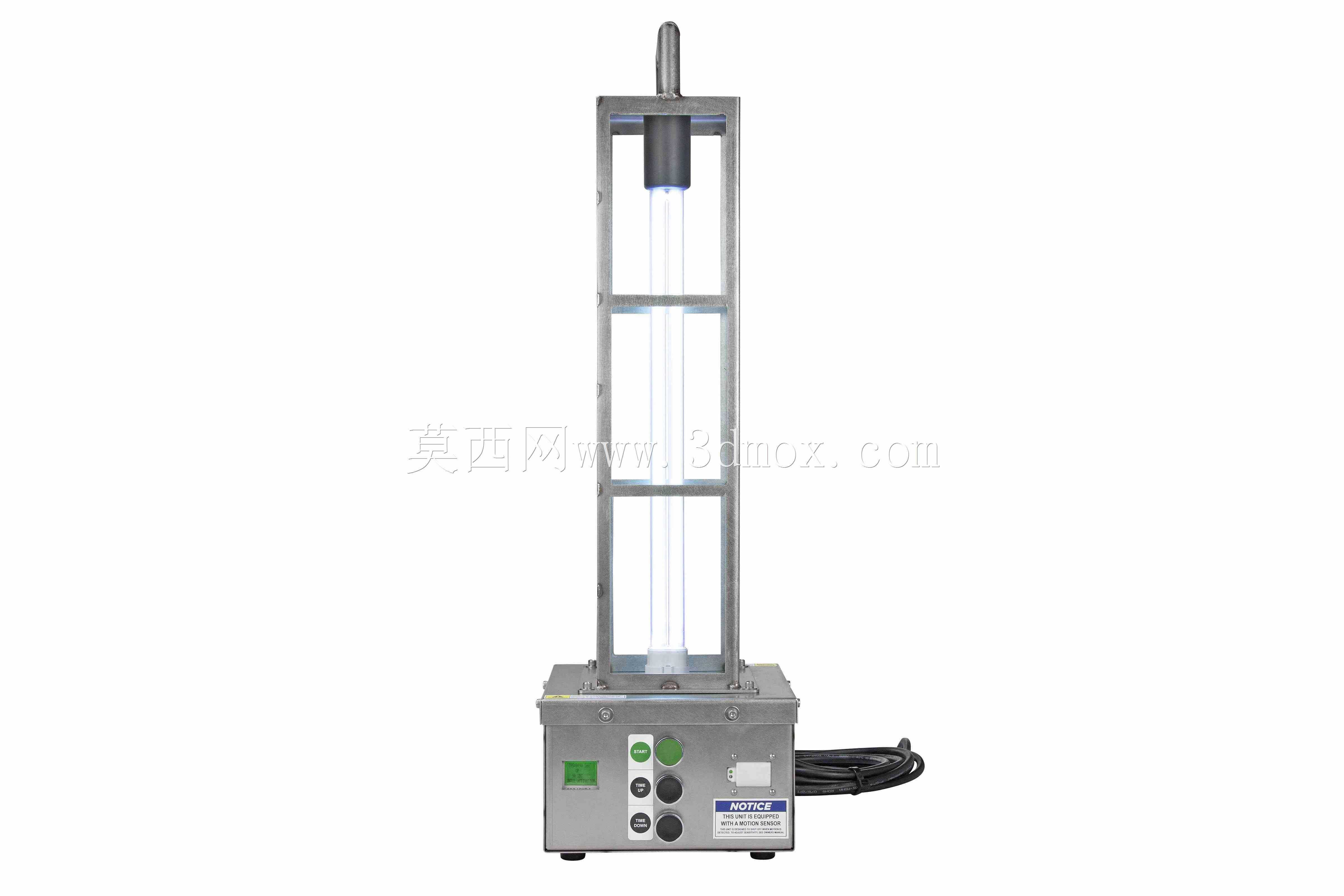 工业便携式紫外线卫生灯-杀灭99%的病毒-120V-15'x 15'区域-15'SOOW线