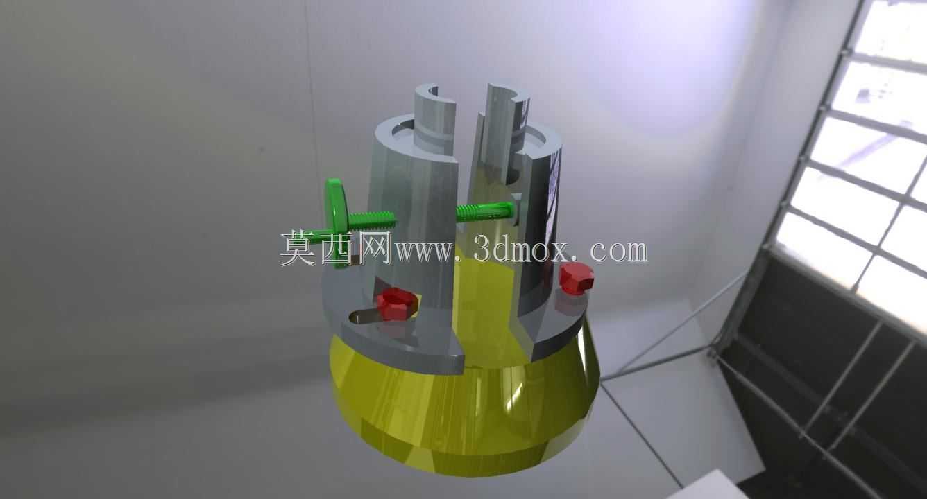 滚齿机分体式夹具