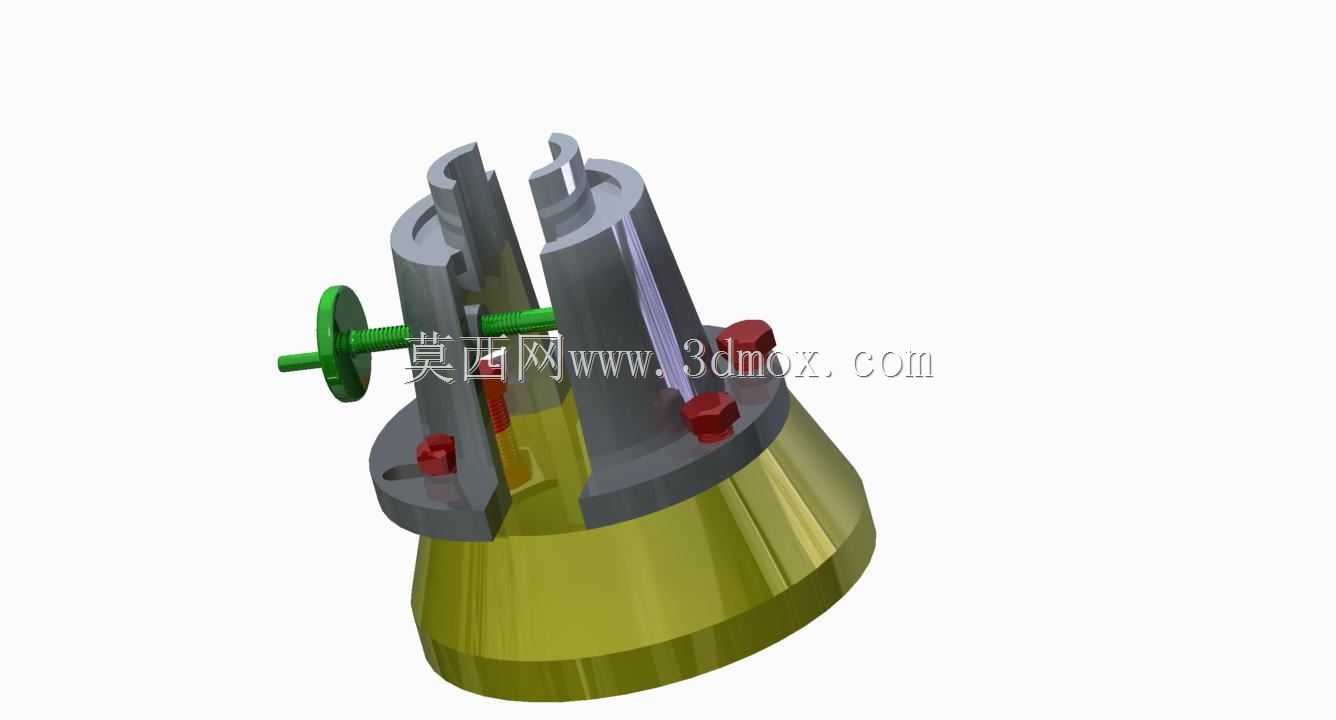 滚齿机分体式夹具