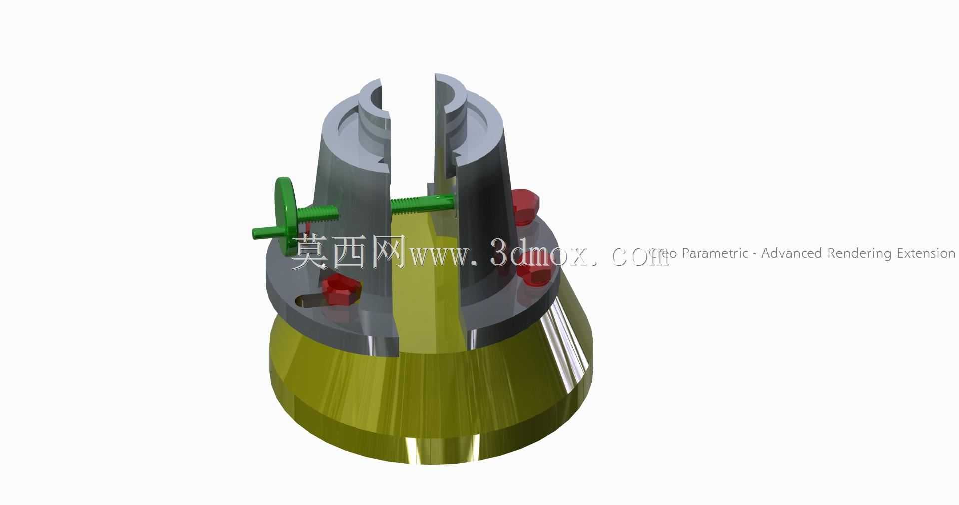 滚齿机分体式夹具