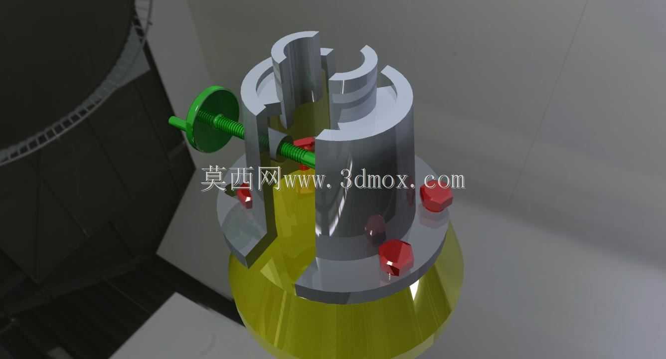滚齿机分体式夹具