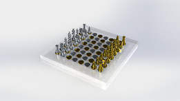 铝铜棋盘
