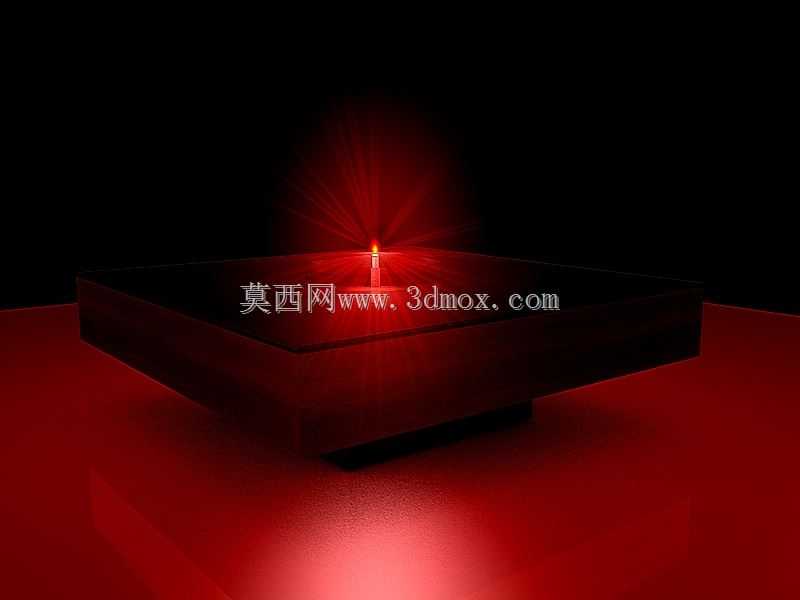 带烛台的中茶几